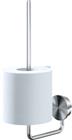 Geesa Opal Brushed stainless steel Reserveclosetrolhouder | 917212-05