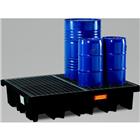 Opvangbak van polyethyleen voor pallet 425/4 - 2x120x80 - Cemo