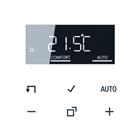 Jung CD RANGE Ruimteklokthermostaat | BTCD1791WW