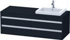 Duravit Ketho Wastafelonderkast | KT6757R1616