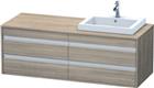 Duravit Ketho Wastafelonderkast | KT6757R3535