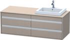 Duravit Ketho Wastafelonderkast | KT6757R7575