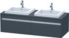 Duravit Ketho Wastafelonderkast | KT6797B4949