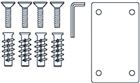 Pressalit Care Schroefbevestigingsset | V8654