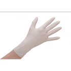 Handschoen latex ongepoed wit XL 100st