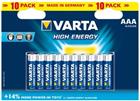 Varta Longlife Power high energy batterij AAA, in blister 10