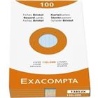 Exacompta Indexkaarten 13853X 125 x 200 mm Kleurenassortiment 12,7 x 20,3 x 2,5 cm Pak van 12