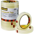 Scotch tape Crystal Clear transparant 15 mm (B) x 66 m (L) 10 rollen