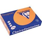 Clairefontaine A4 Gekleurd papier Oranje 160 g/m² Mat 250 Vellen