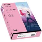 tecno A4 Gekleurd papier Roze 120 g/m² 250 Vellen