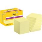 Post-it Super Sticky Notes vierkant 47,6 x 47,6 mm blanco geel 622-SSCY-P8/+4 90 12 stuks à 90 vellen (8+4 gratis)