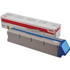 OKI 45536507 Origineel Tonercartridge Cyaan