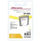 Office Depot 88XL compatibele HP inktcartridge C9393A geel