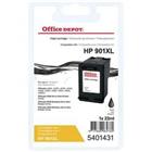 Office Depot 901XL compatibele HP inktcartridge CC654A zwart