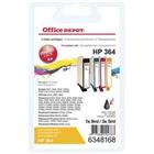 Office Depot 364 compatibele HP inktcartridge SD534EE zwart, cyaan, magenta, geel multipak 4 stuks