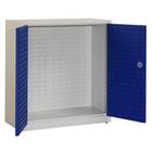 Roldeurkast DMAED 106 Blauw. Wit 1000 x 450 x 1060 mm