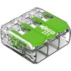 Verbindingsklem compact 3x4mm² transparant Green Range