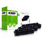 Originele KMP HP 410X Tonercartridge CF252XM Cyaan, Magenta, Geel Multipak  3 Stuks