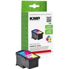 KMP Compatibel Canon C98 Inktcartridge Cyaan, Magenta, Geel