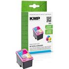 KMP Compatibel HP 301XL Inktcartridge CH564EE Cyaan, Magenta, Geel