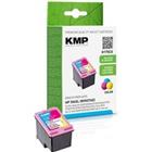 KMP Compatibel HP 304XL Inktcartridge N9K07AE Cyaan, Magenta, Geel