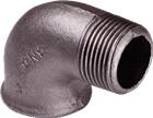 Nefit Industrial Zwart Fitting met 2 aansluitingen | 9170920054