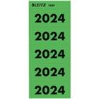 Leitz zelfklevende jaartal rugetiketten 2024 Groen 60 x 25,5 mm Pak van 100