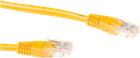 ACT Cat6 geel Patchkabel twisted pair | IB8805