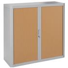 Roldeurkast metaal hoogte 104 cm Easy office