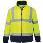 Fleece Reflecterend Tweekleuren Hi-Vis F301 Blauw/geel Portwest