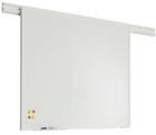 PartnerLine Rail whitebord, wit emaille 90x180 cm