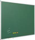 Krijtbord Softline profiel 8mm, emailstaal groen 90x120 cm