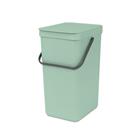 Afvalemmer Sort&Go 16L, Brabantia, Jade