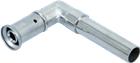 Henco 37P-L Fitting met 2 aansluitingen | 37P-1612L