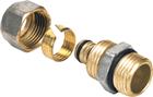 Henco 1 Fitting met 2 aansluitingen | 1-2606-S