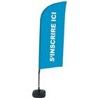 Beach Flag Alu Wind compleet - S'INCRIRE ICI - watertankvoet.