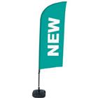 Beach Flag Alu Wind compleet - NEW - watertankvoet - Showdown.