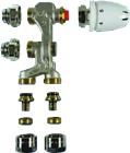 Betherma TOEBEHOREN Rad.aansl.combi. m kraan+onderblok | AVK215