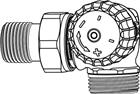 Heimeier V-exact II Radiatorafsluiter | 3734-02.000