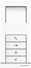 ABB Busch-Jaeger Busch-Welcome Binnentelefoon deurcommunicatie | 2CKA008300A0324