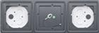 Gira Systeem 106 Montage-element voor deurstation | 5503910