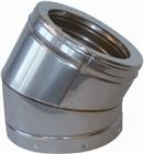 Metaloterm AT Dubbelw. rookgashulpstuk 2 aansl. | 159485