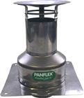Panflex INOX Schoorsteenafdekkap (set) | 204.080.02.03