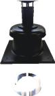 Panflex INOX Schoorsteenafdekkap (set) | 207.064.01.02