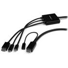 StarTech.com USB-C, HDMI of Mini DisplayPort naar HDMI converter kabel 2 m adapterkabel