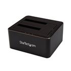 StarTech.com Dual-bay SATA HDD docking station voor 2 x 2.5/3.5'' SATA SSDs/HDDs USB 3.0