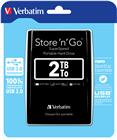 Verbatim Store 'n' Go externe harde schijf 2048 GB Zwart