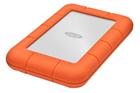 LaCie Rugged Mini, 2TB externe harde schijf 2000 GB Aluminium, Oranje