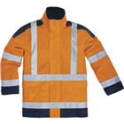 Signaalparka Pu-Gecoat polyester klasse 3 Easyview