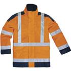 Signaalparka Pu-Gecoat polyester klasse 3 Easyview